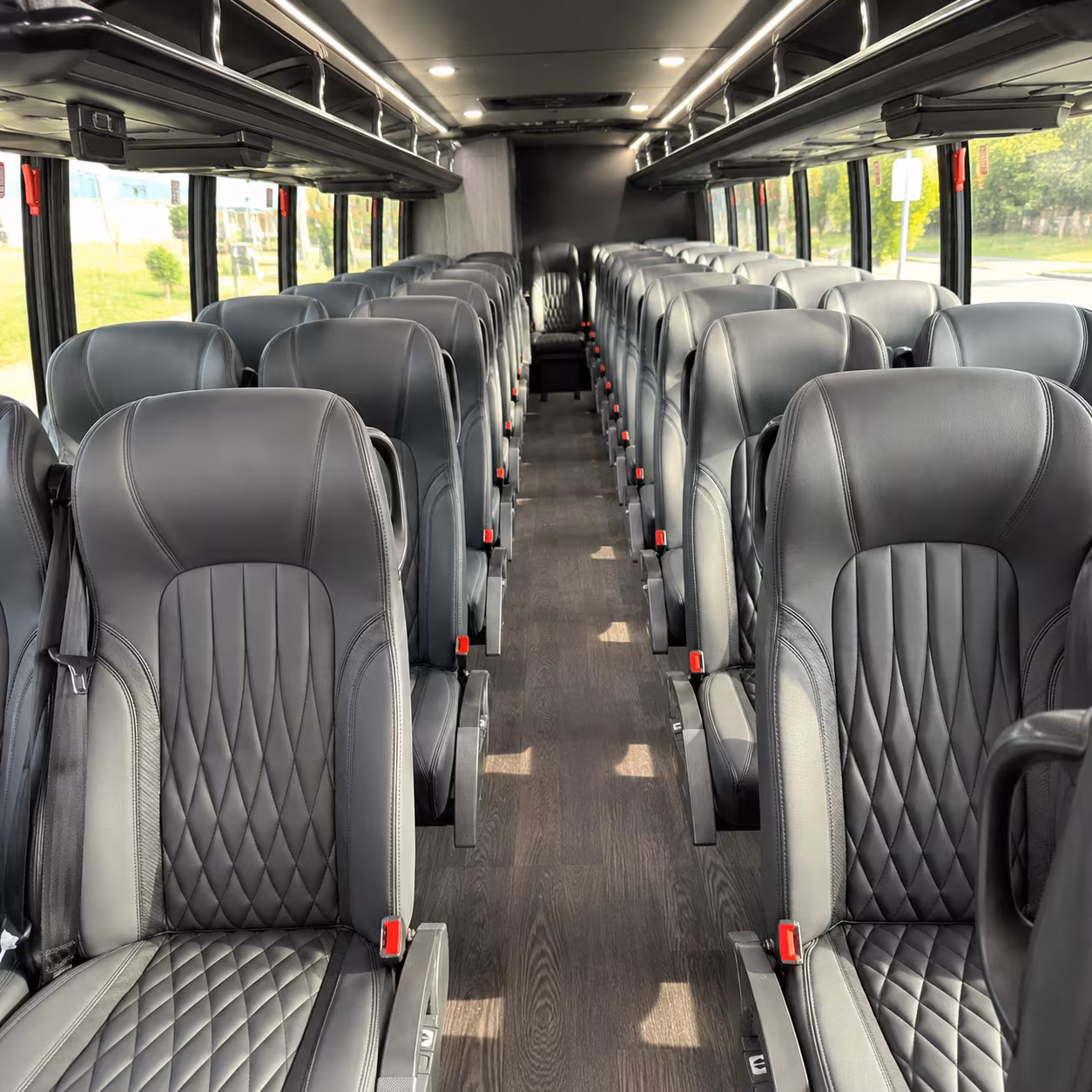 huntington park airport transportation onboard seating