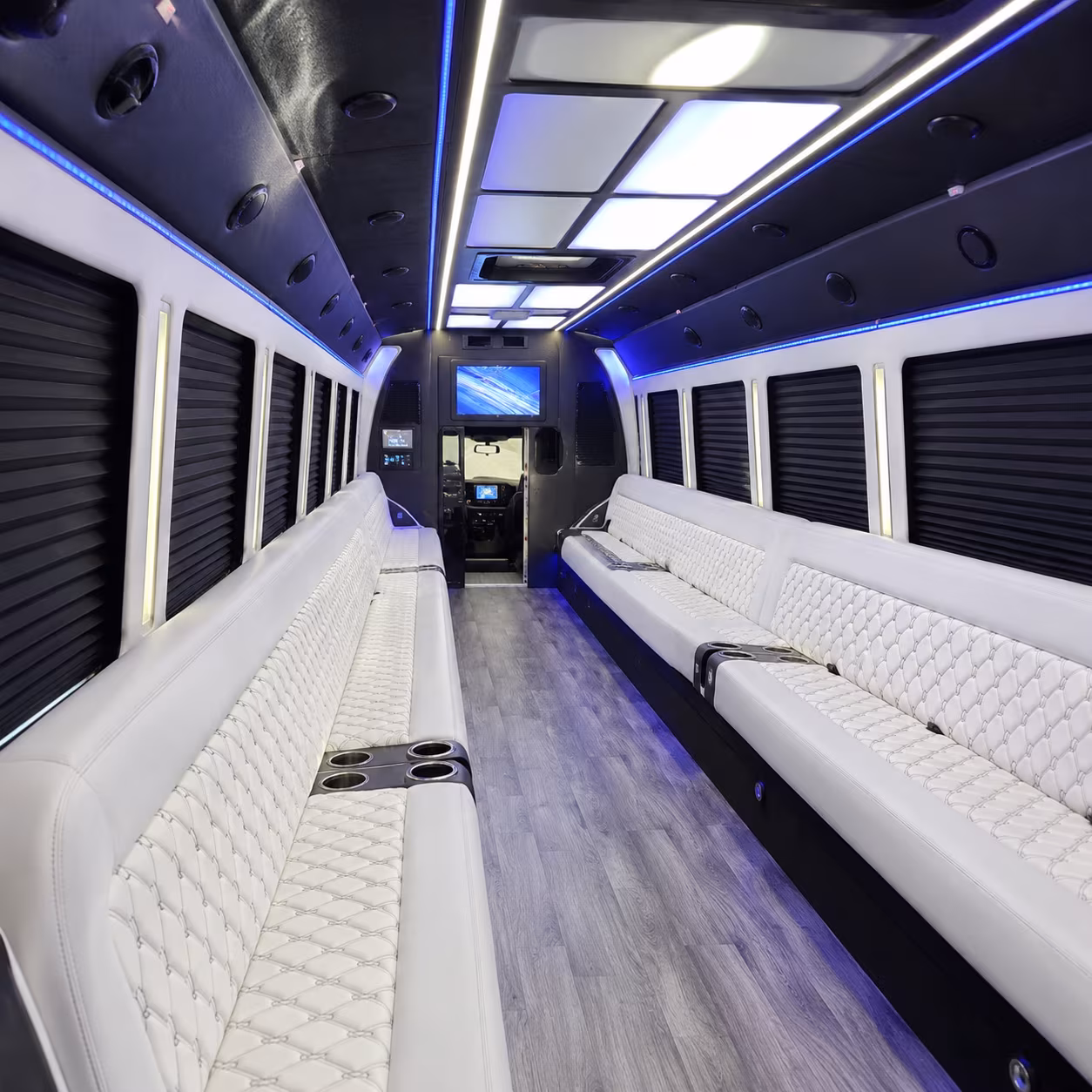 huntington park party bus rentals inside